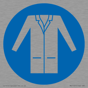 Custom Mandatory: Wear a lab coat